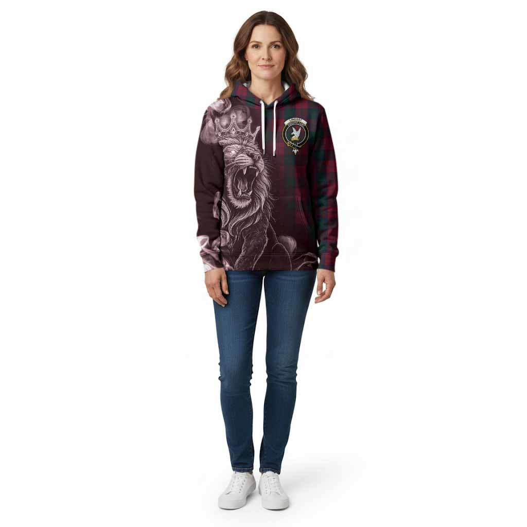 Lindsay Tartan Cotton Hoodie Roaring Lion Heritage