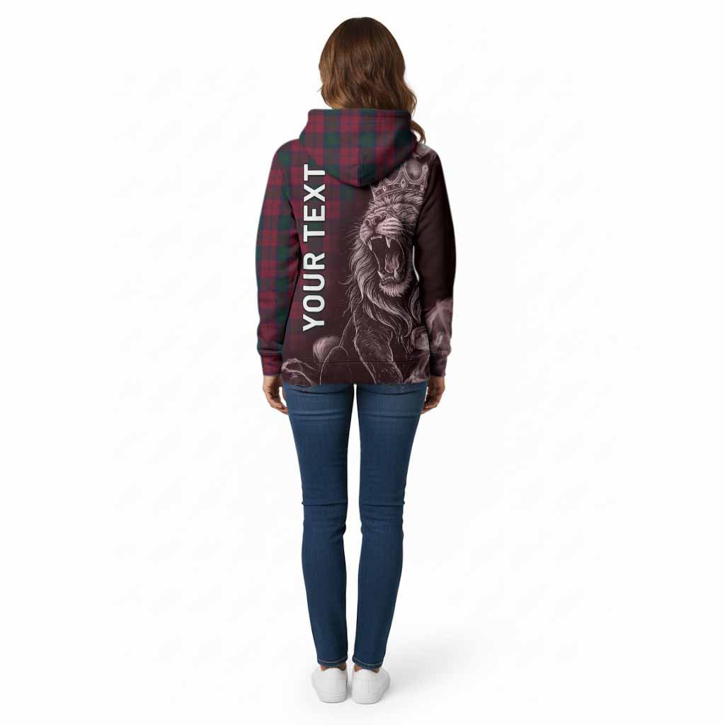Lindsay Tartan Cotton Hoodie Roaring Lion Heritage