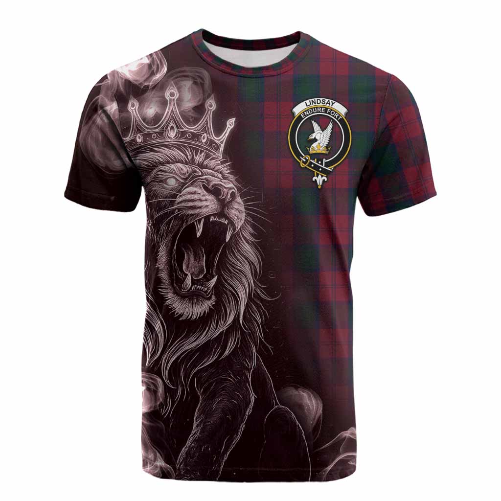 Lindsay Tartan Cotton T-shirt Roaring Lion Heritage