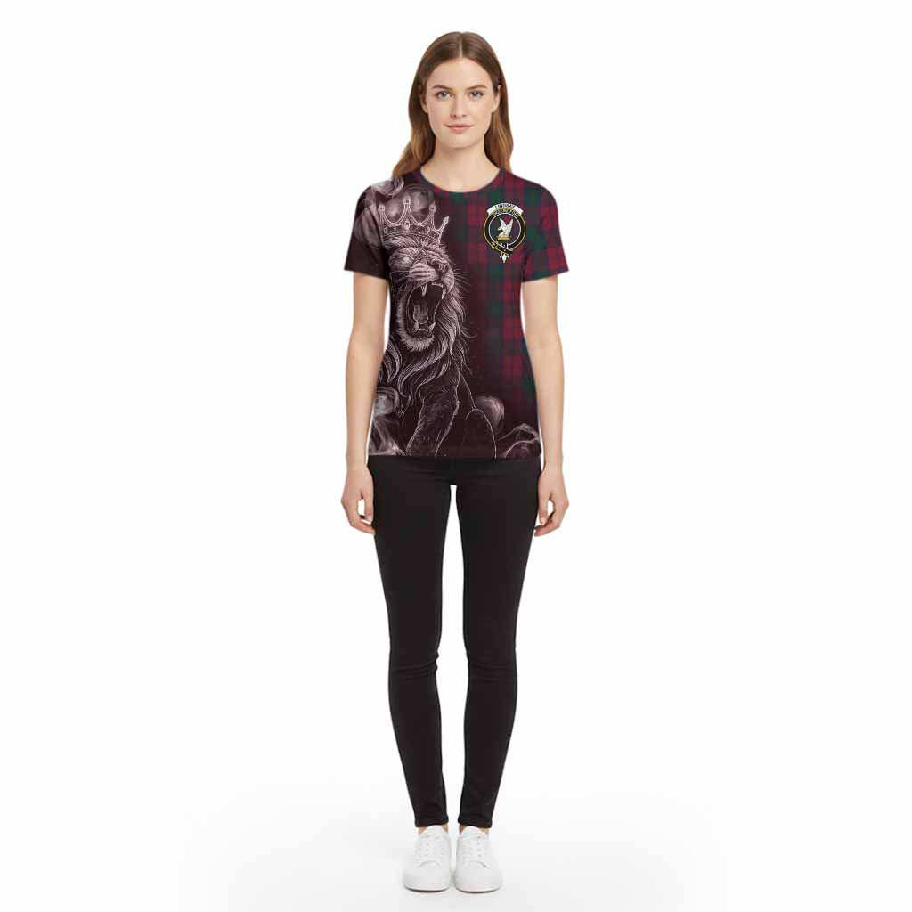 Lindsay Tartan Cotton T-shirt Roaring Lion Heritage