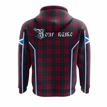 Lindsay Tartan Crest Hoodie Scotland Coat of Arm Flag Style - Tartan Vibes Clothing