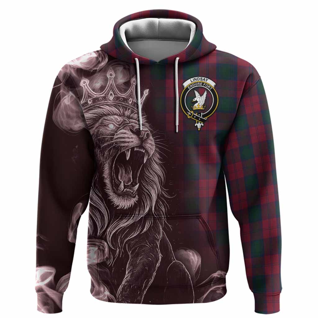 Lindsay Tartan Hoodie Roaring Lion Heritage
