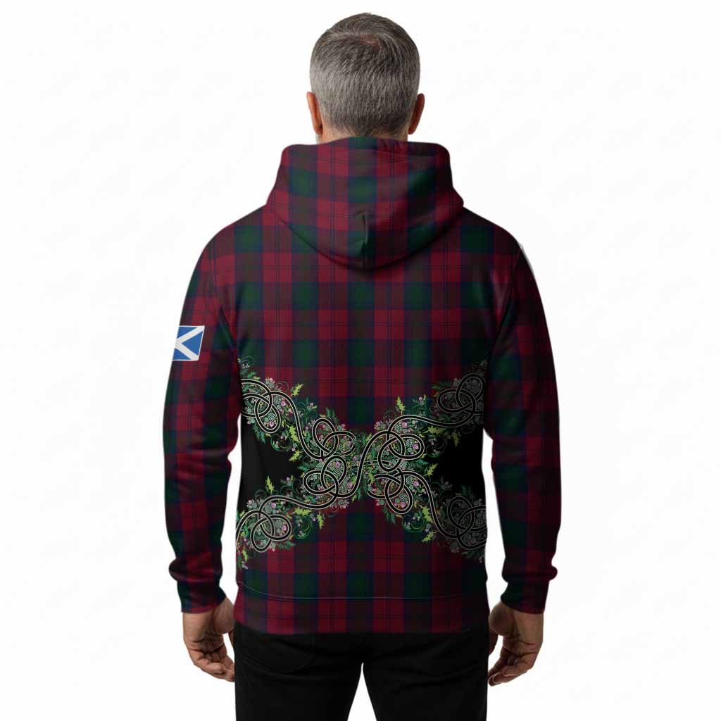 Lindsay Tartan Hoodie Thistle Scottish Spirit