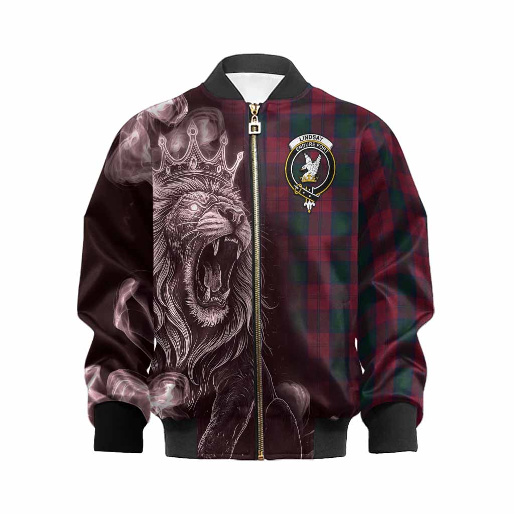 Lindsay Tartan Kid Bomber Jacket Roaring Lion Heritage