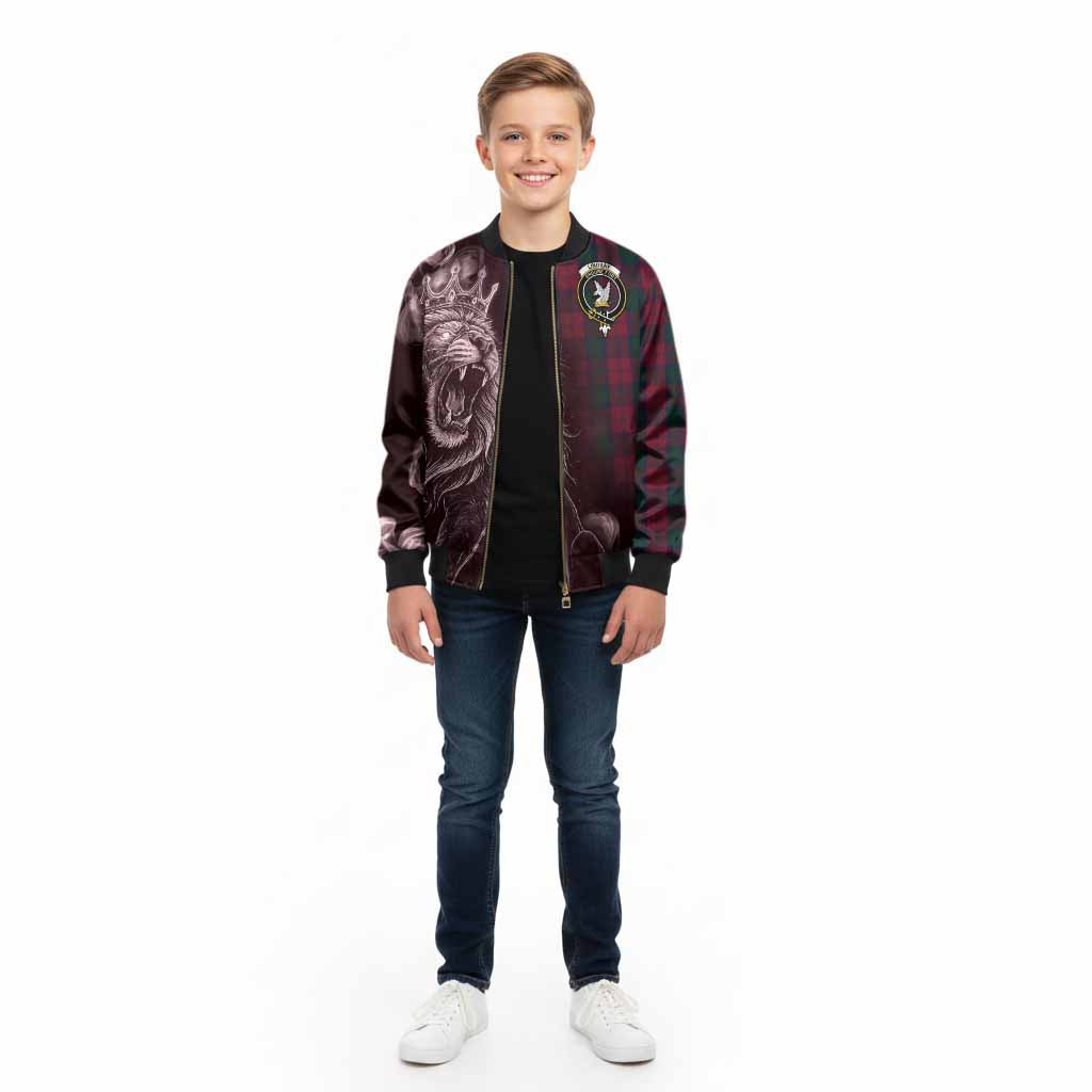 Lindsay Tartan Kid Bomber Jacket Roaring Lion Heritage