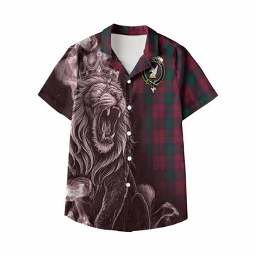 Lindsay Tartan Kid Hawaiian Shirt Roaring Lion Heritage