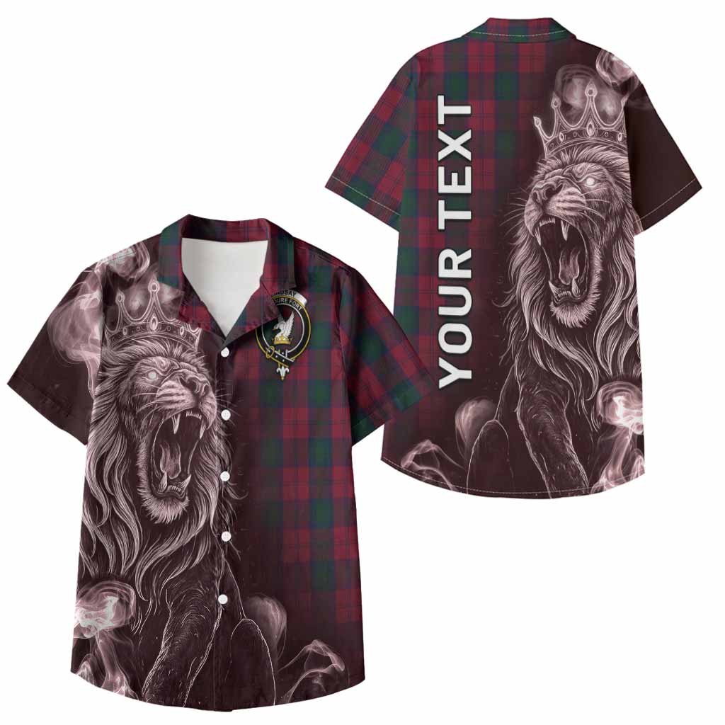 Lindsay Tartan Kid Hawaiian Shirt Roaring Lion Heritage