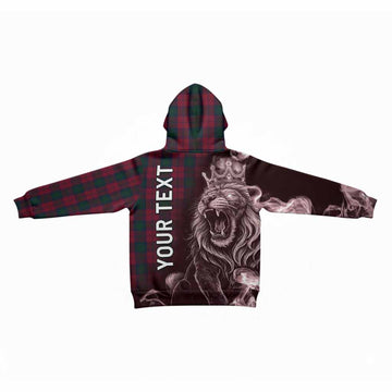 Lindsay Tartan Kid Hoodie Roaring Lion Heritage