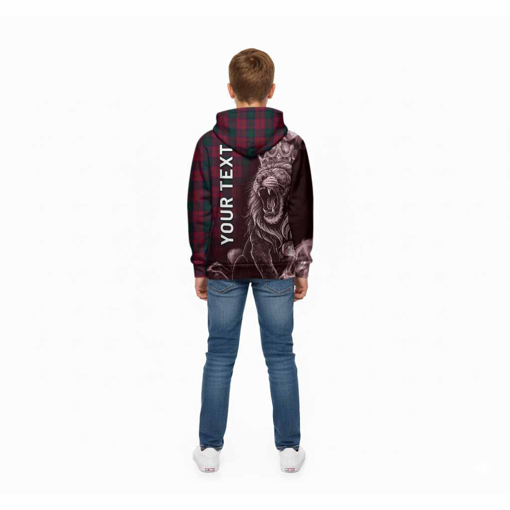 Lindsay Tartan Kid Hoodie Roaring Lion Heritage