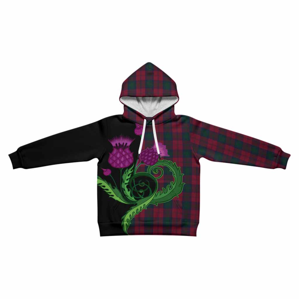 Lindsay Tartan Kid Hoodie Traditional Scottish Thistle