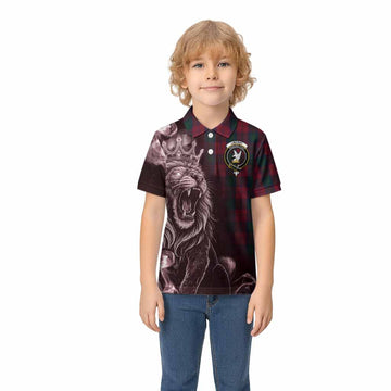 Lindsay Tartan Kid Polo Shirt Roaring Lion Heritage