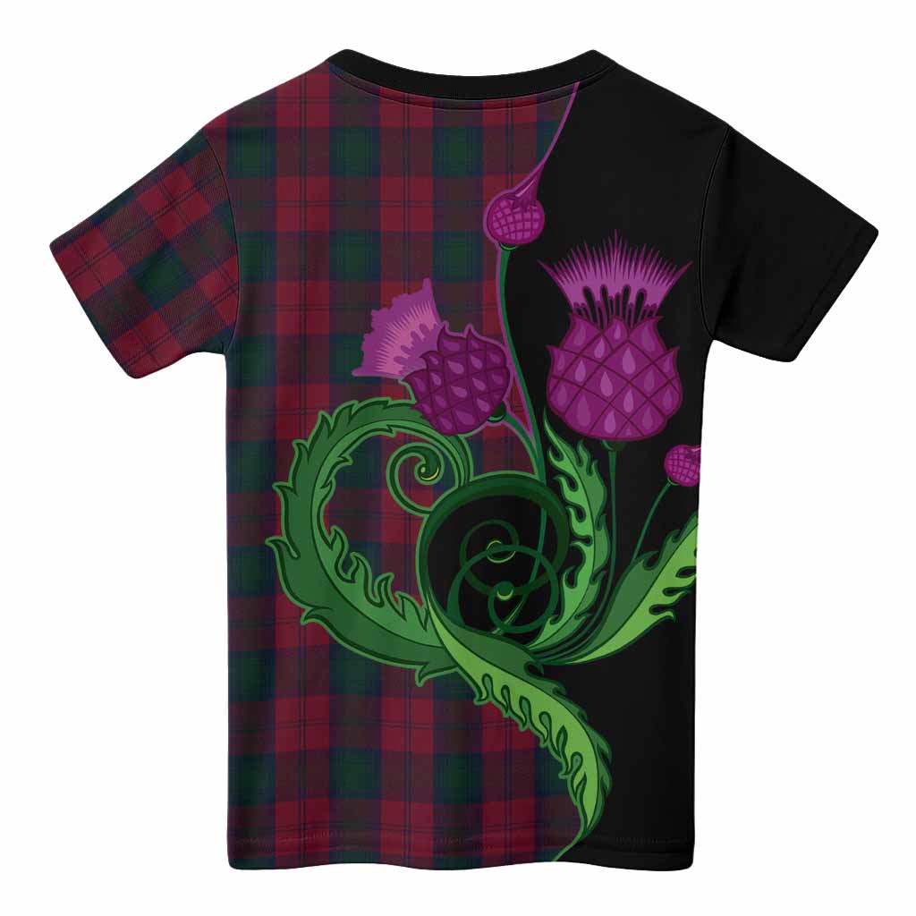 Lindsay Tartan Kid T-shirt Traditional Scottish Thistle