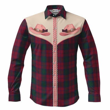 Lindsay Tartan Long Sleeve Button Shirts Wee Coo Cowgirl Cute Style