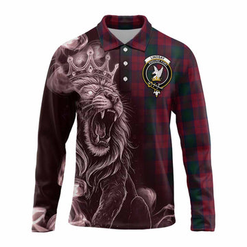 Lindsay Tartan Long Sleeve Polo Shirt Roaring Lion Heritage