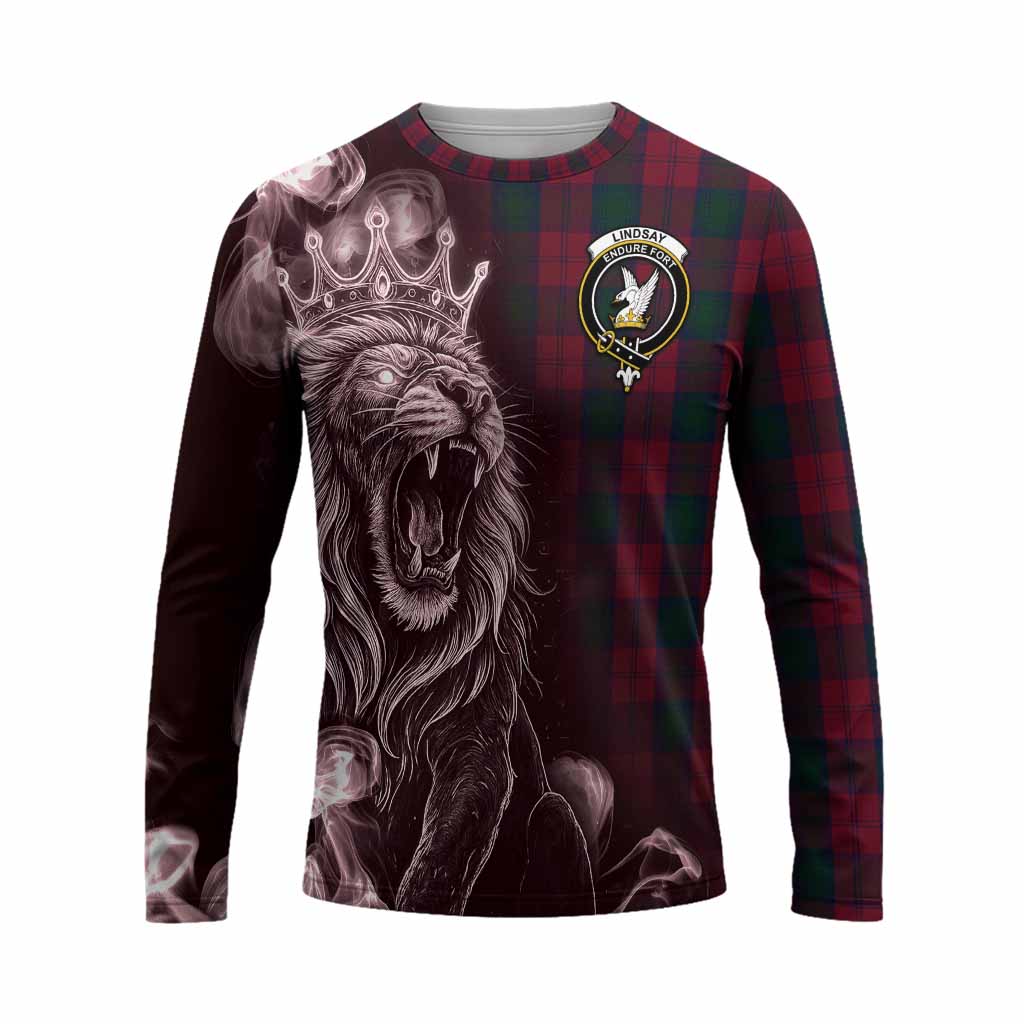 Lindsay Tartan Long Sleeve T-Shirt Roaring Lion Heritage