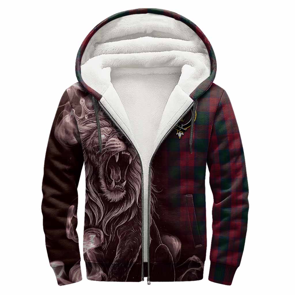 Lindsay Tartan Sherpa Hoodie Roaring Lion Heritage