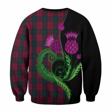 Lindsay Tartan Sweatshirt Traditional Scottish Thistle