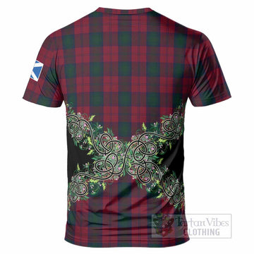 Lindsay Tartan T-Shirt Thistle Scottish Spirit