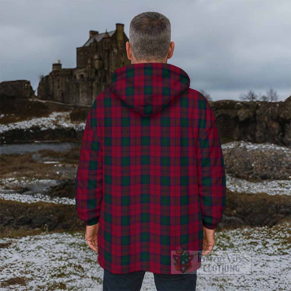 Lindsay Tartan Wearable Blanket with Family Crest - Tartan Vibes Clothing