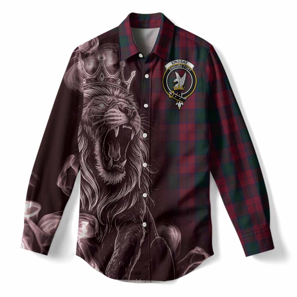Lindsay Tartan Women Casual Shirt Roaring Lion Heritage