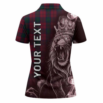 Lindsay Tartan Women Polo Shirt Roaring Lion Heritage