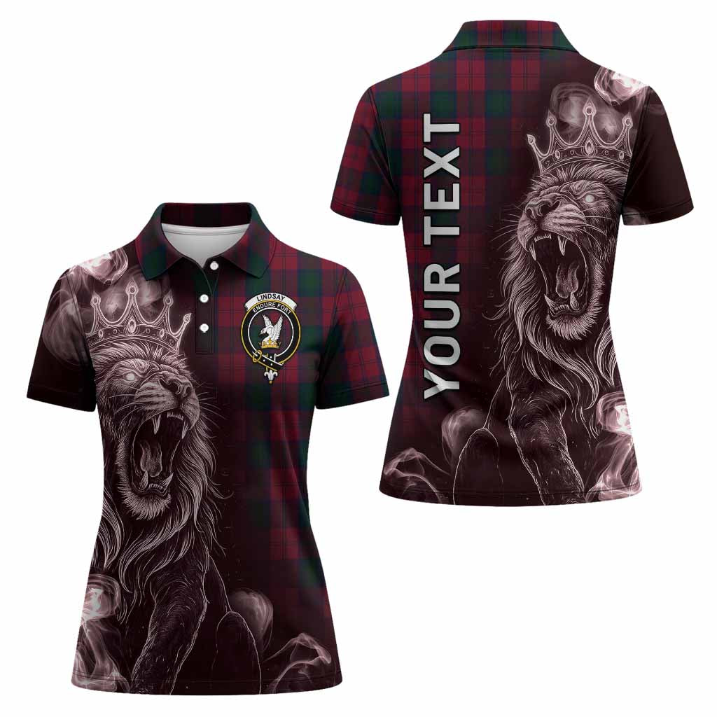 Lindsay Tartan Women Polo Shirt Roaring Lion Heritage