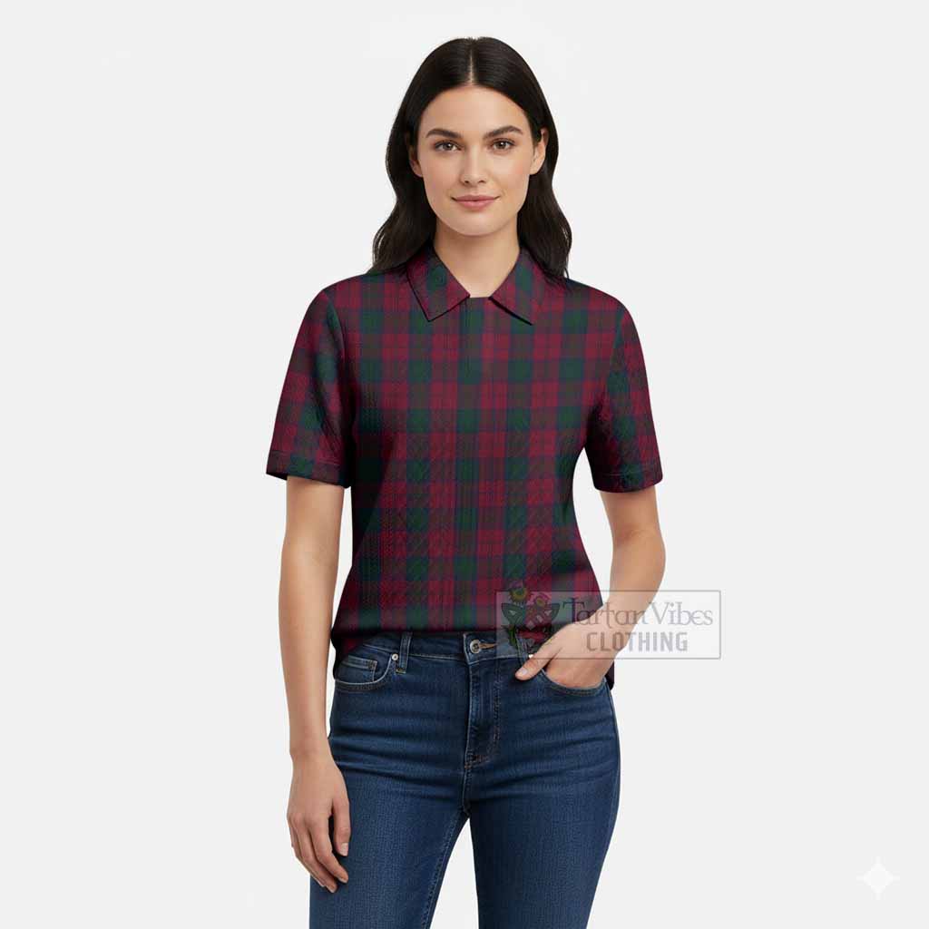 Lindsay Tartan Women’s Polo Sweater Top