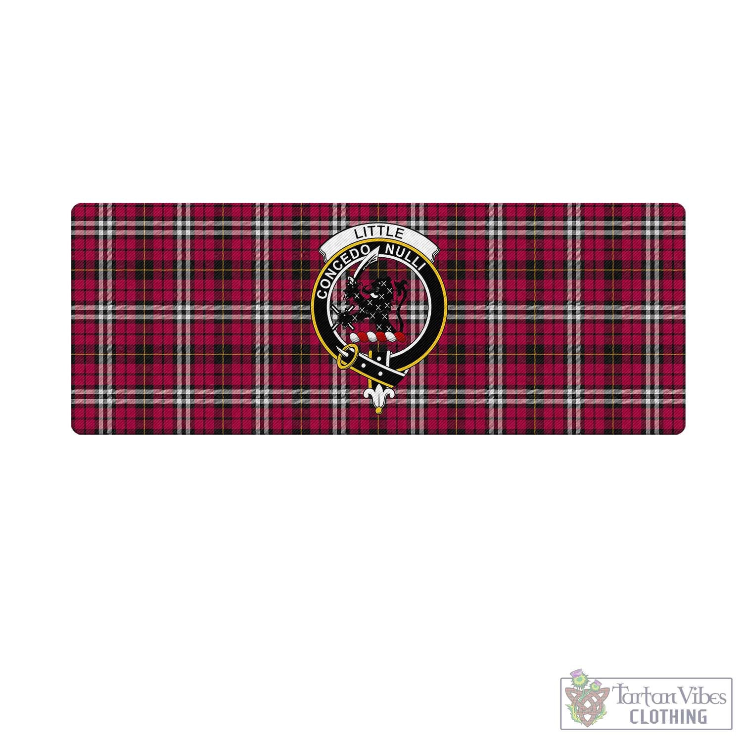 Tartan Vibes Clothing Little Tartan Mouse Pad with Family Crest
