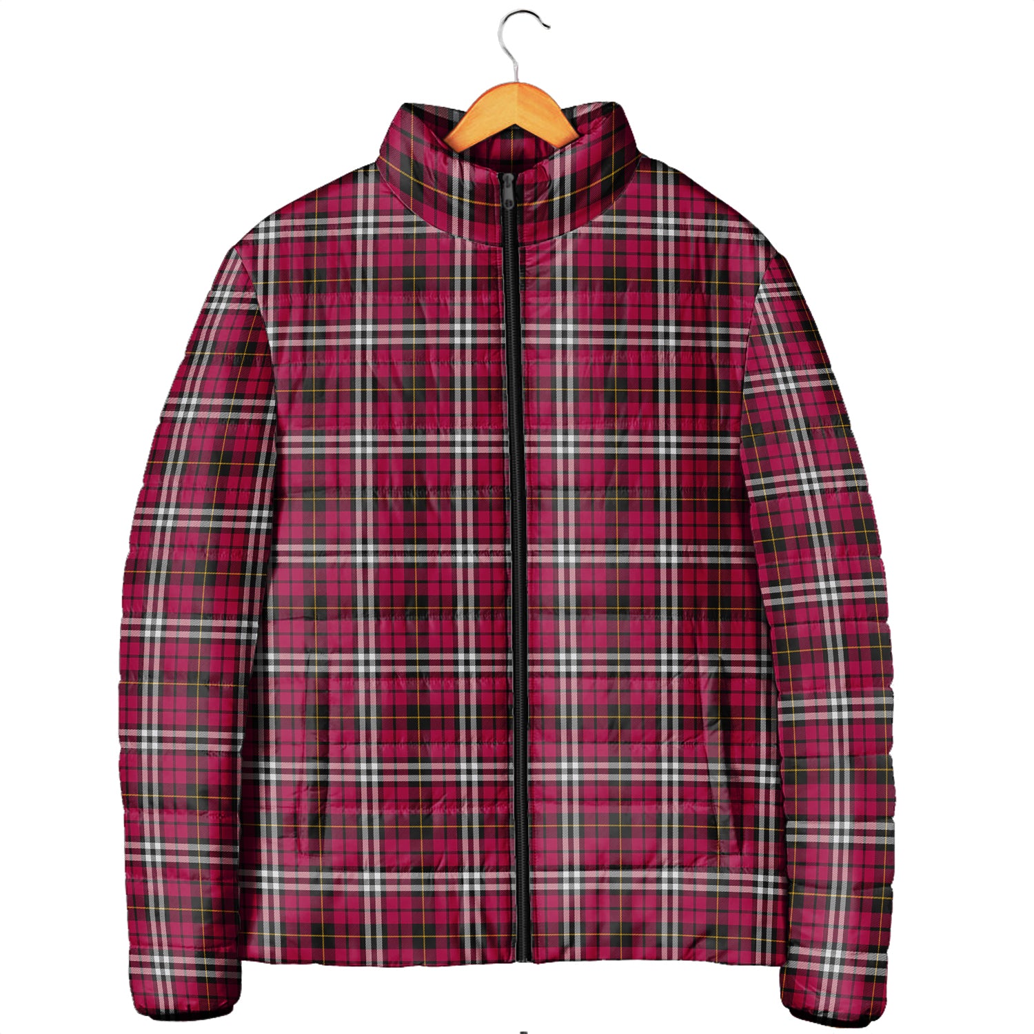 Little Tartan Padded Jacket Men's Padded Jacket - Tartan Vibes Clothing