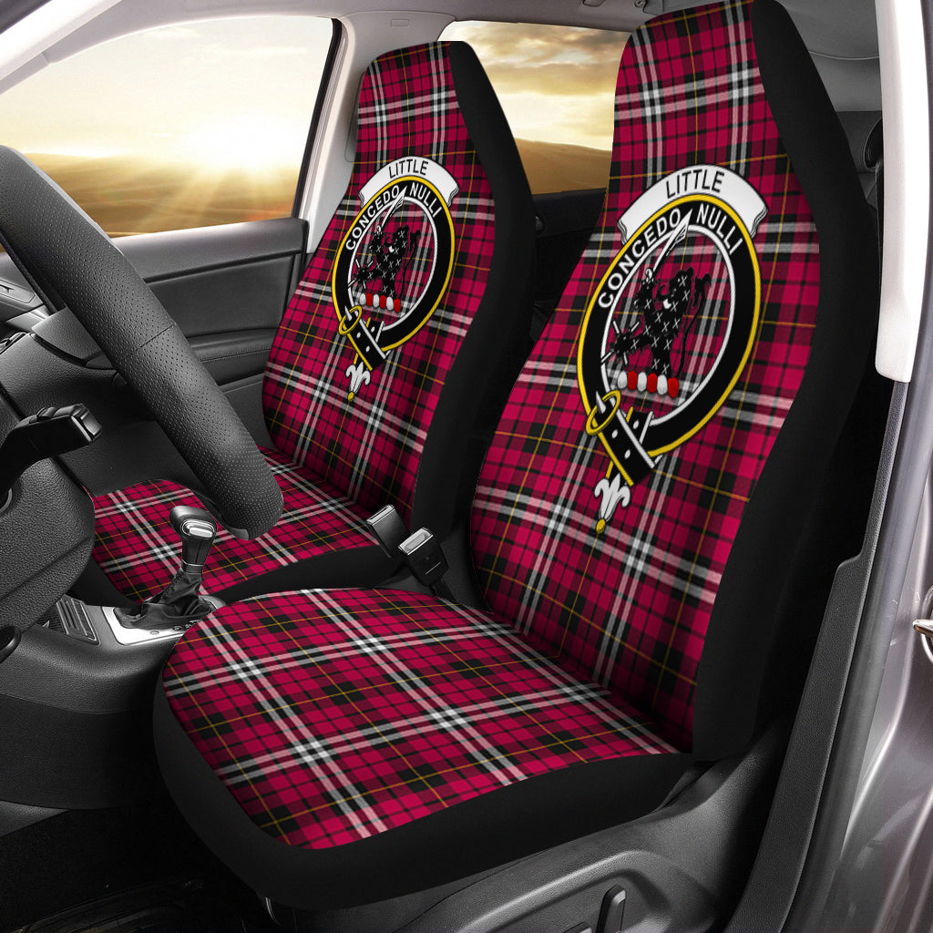Little Tartan Car Seat Cover with Family Crest One Size - Tartanvibesclothing