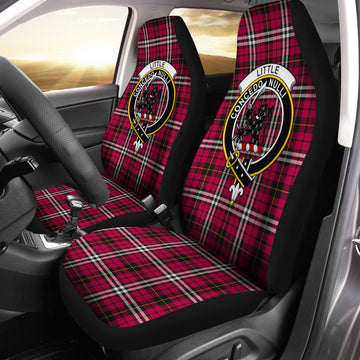 Little Tartan Car Seat Cover with Family Crest
