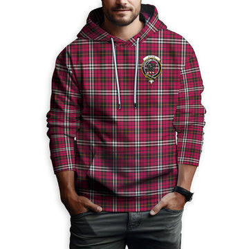 Little Tartan Hoodie with Family Crest