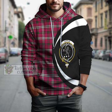 Tartan Vibes Clothing Little Tartan Hoodie with Family Crest Circle Style