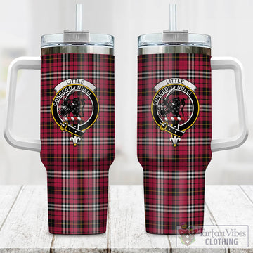 Tartan Vibes Clothing Little Tartan and Family Crest Tumbler with Handle