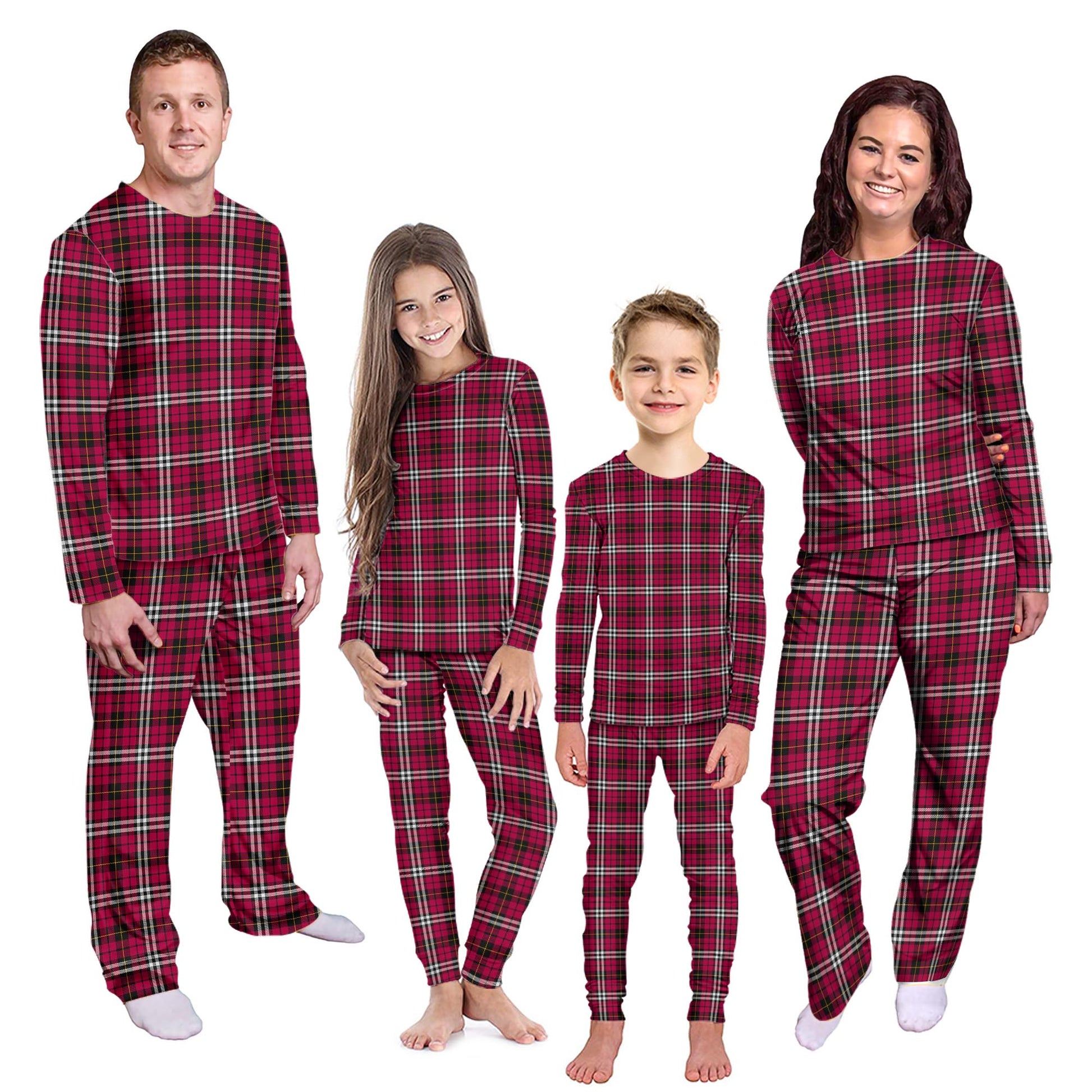 Little Tartan Pajamas Family Set Kid - Tartan Vibes Clothing