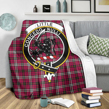 Little Tartan Blanket with Family Crest