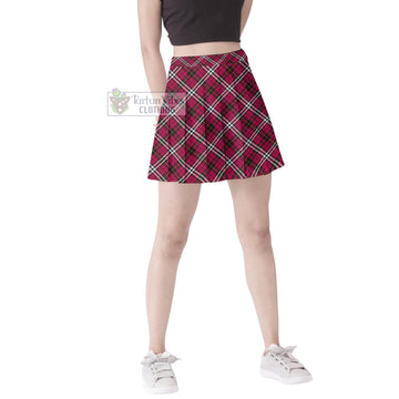 Little Tartan Women's Plated Mini Skirt