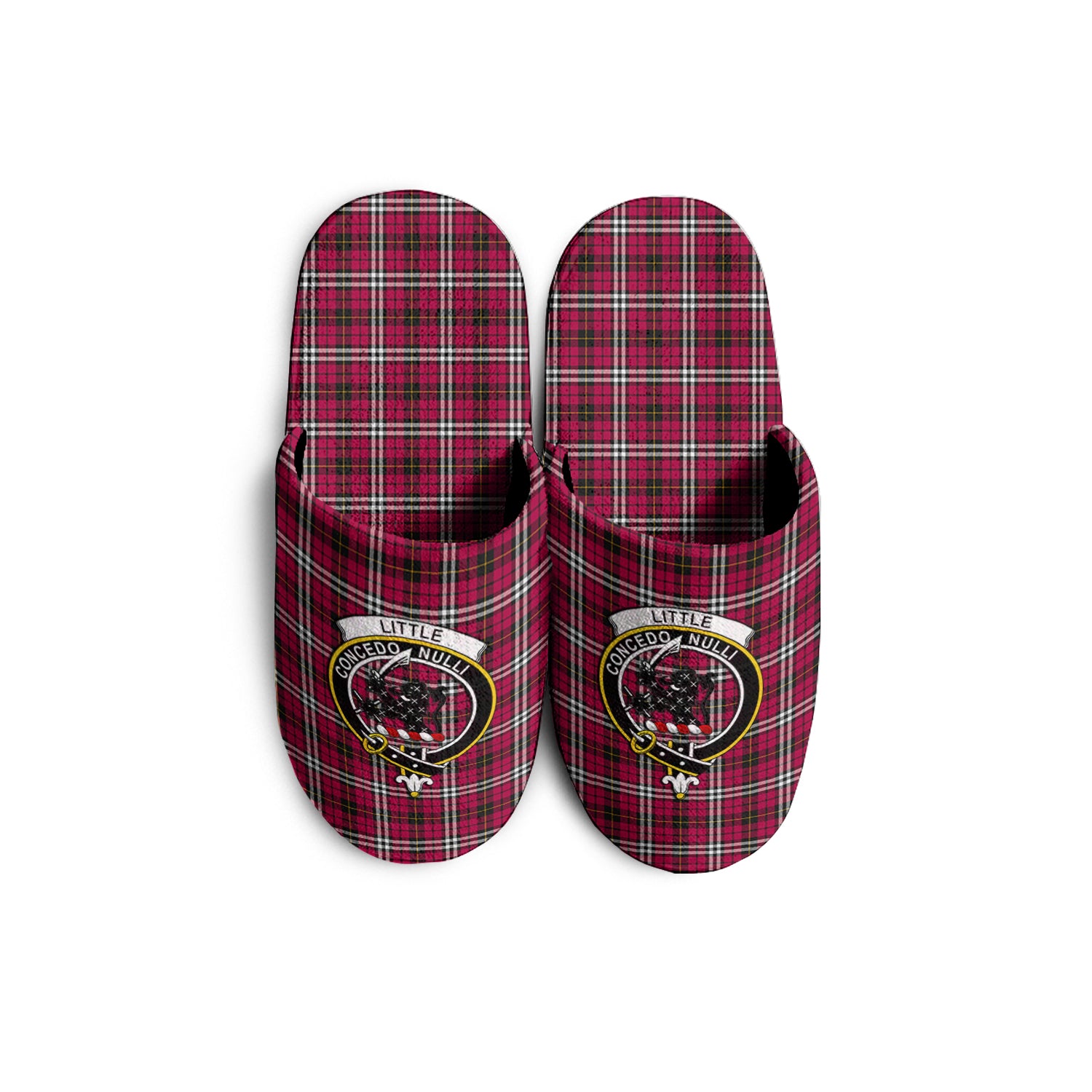 Little Tartan Home Slippers with Family Crest - Tartanvibesclothing
