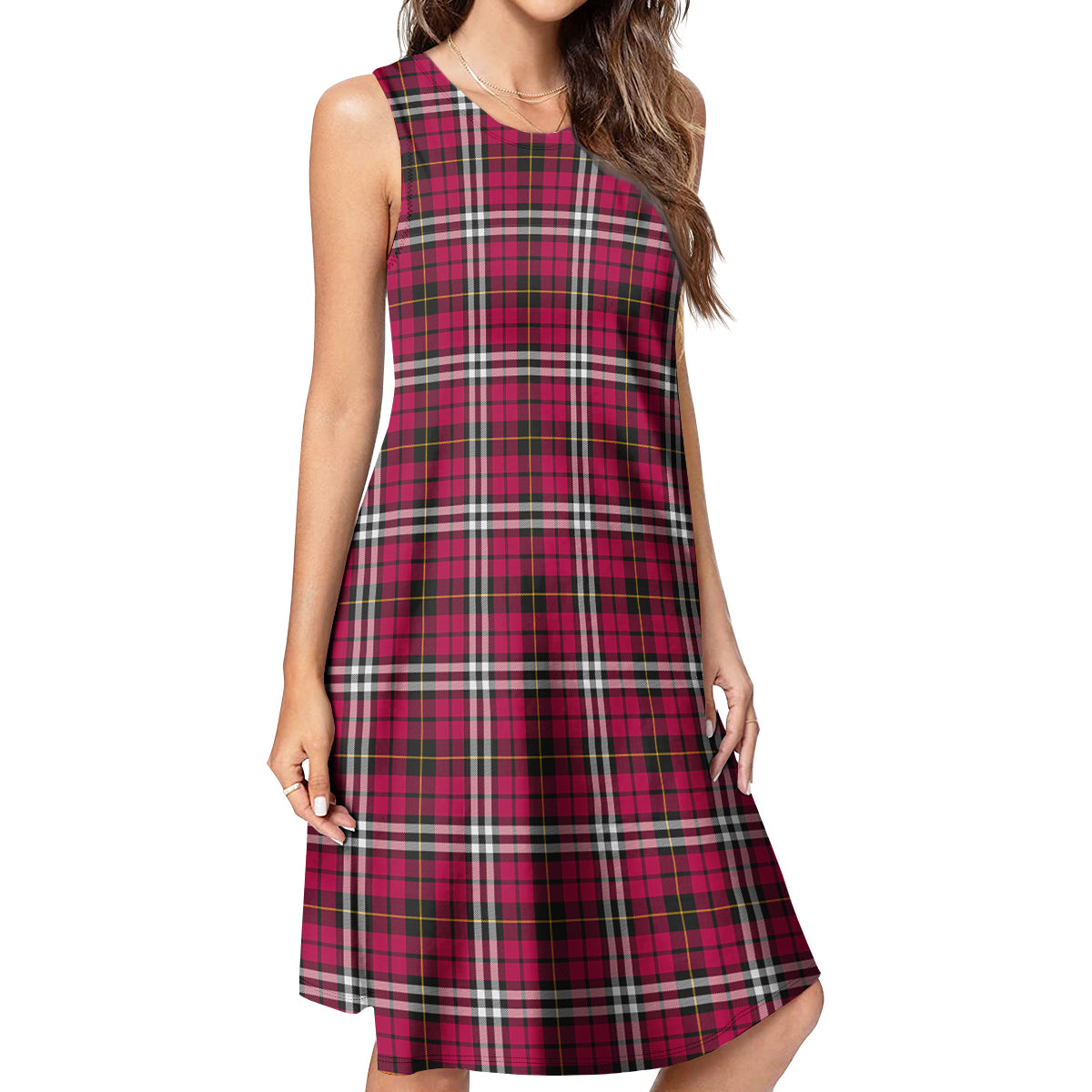 Little Tartan Womens Casual Dresses - Tartanvibesclothing