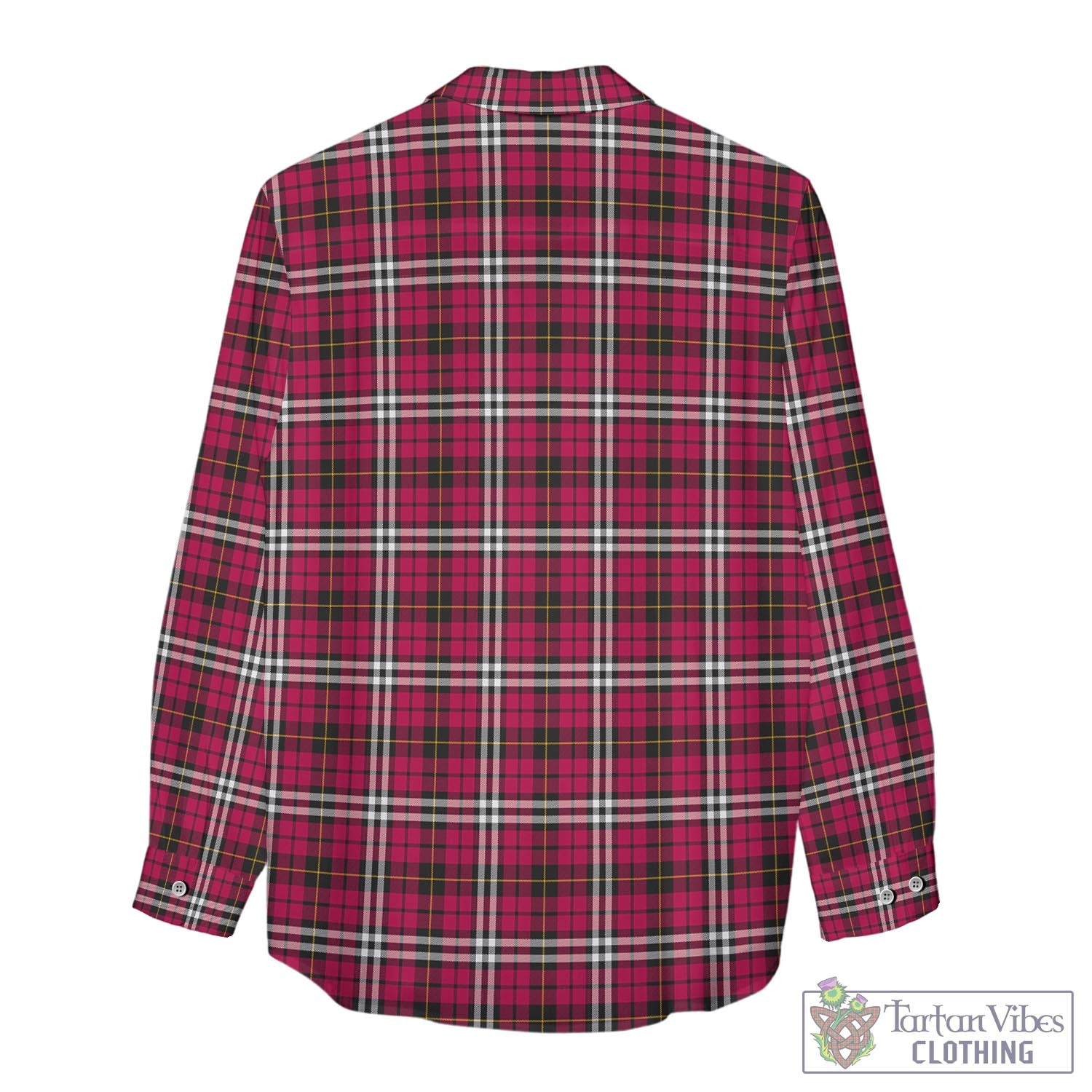 Tartan Vibes Clothing Little Tartan Womens Casual Shirt with Family Crest