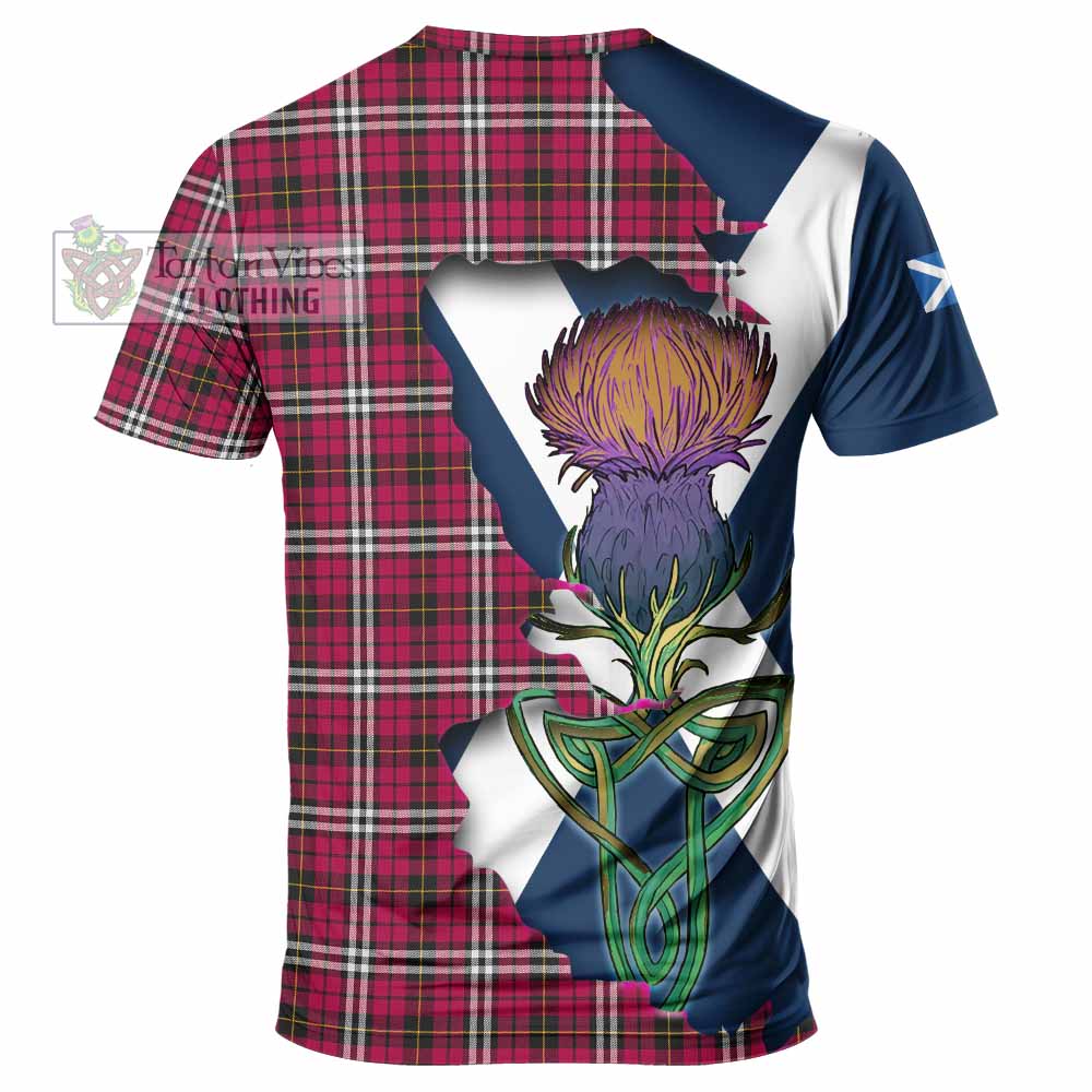 Tartan Vibes Clothing Little Tartan Family Crest T-Shirt Scottish Thistle Celtic Inspired