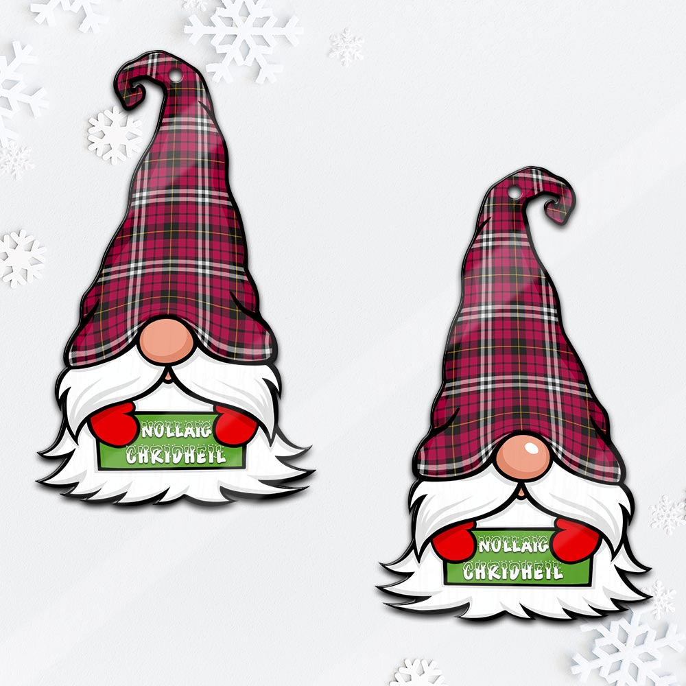 Little Gnome Christmas Ornament with His Tartan Christmas Hat - Tartan Vibes Clothing