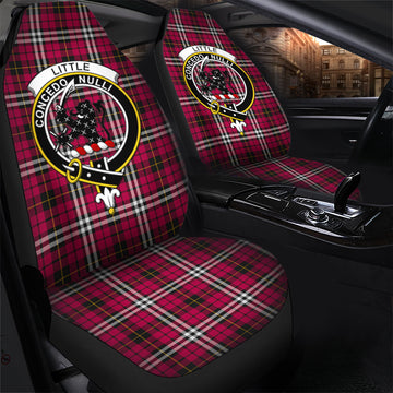 Little Tartan Car Seat Cover with Family Crest
