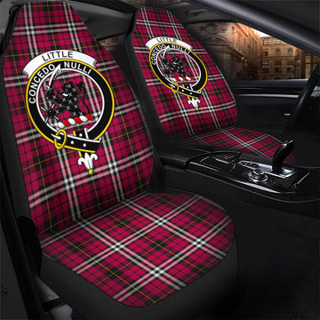 Little Tartan Car Seat Cover with Family Crest - Tartanvibesclothing