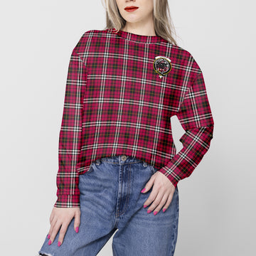 Little Tartan Sweatshirt with Family Crest - Tartan Vibes Clothing