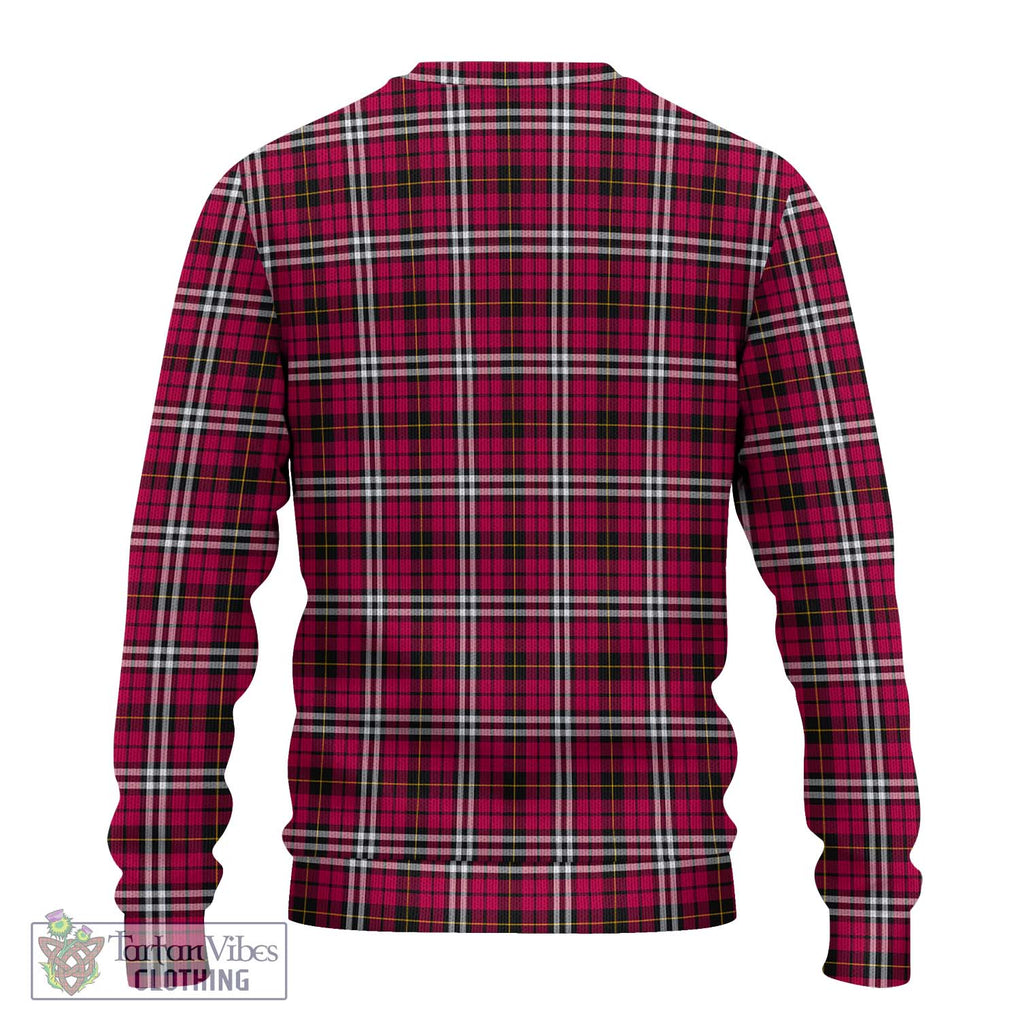 Little Tartan Knitted Sweater with Family Crest DNA In Me Style - Tartanvibesclothing Shop