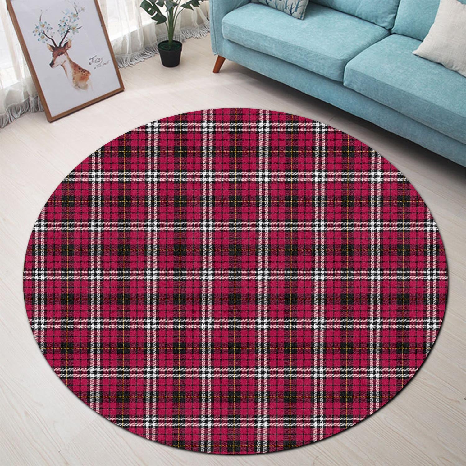 little-tartan-round-rug