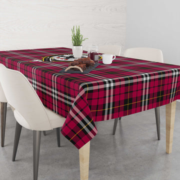 Little Tartan Tablecloth with Family Crest