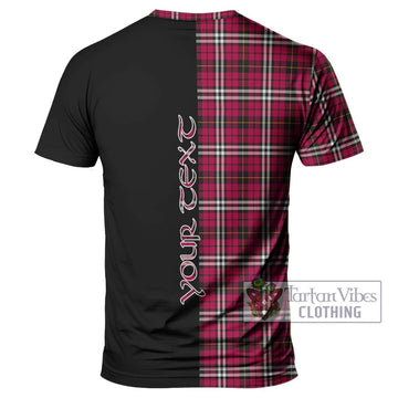 Little Tartan T-Shirt with Family Crest and Half Of Me Style - Tartanvibesclothing Shop