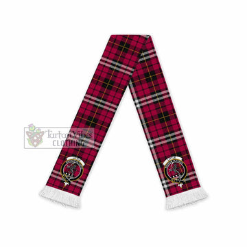 Little Tartan Ruffneck Scarf with Family Crest